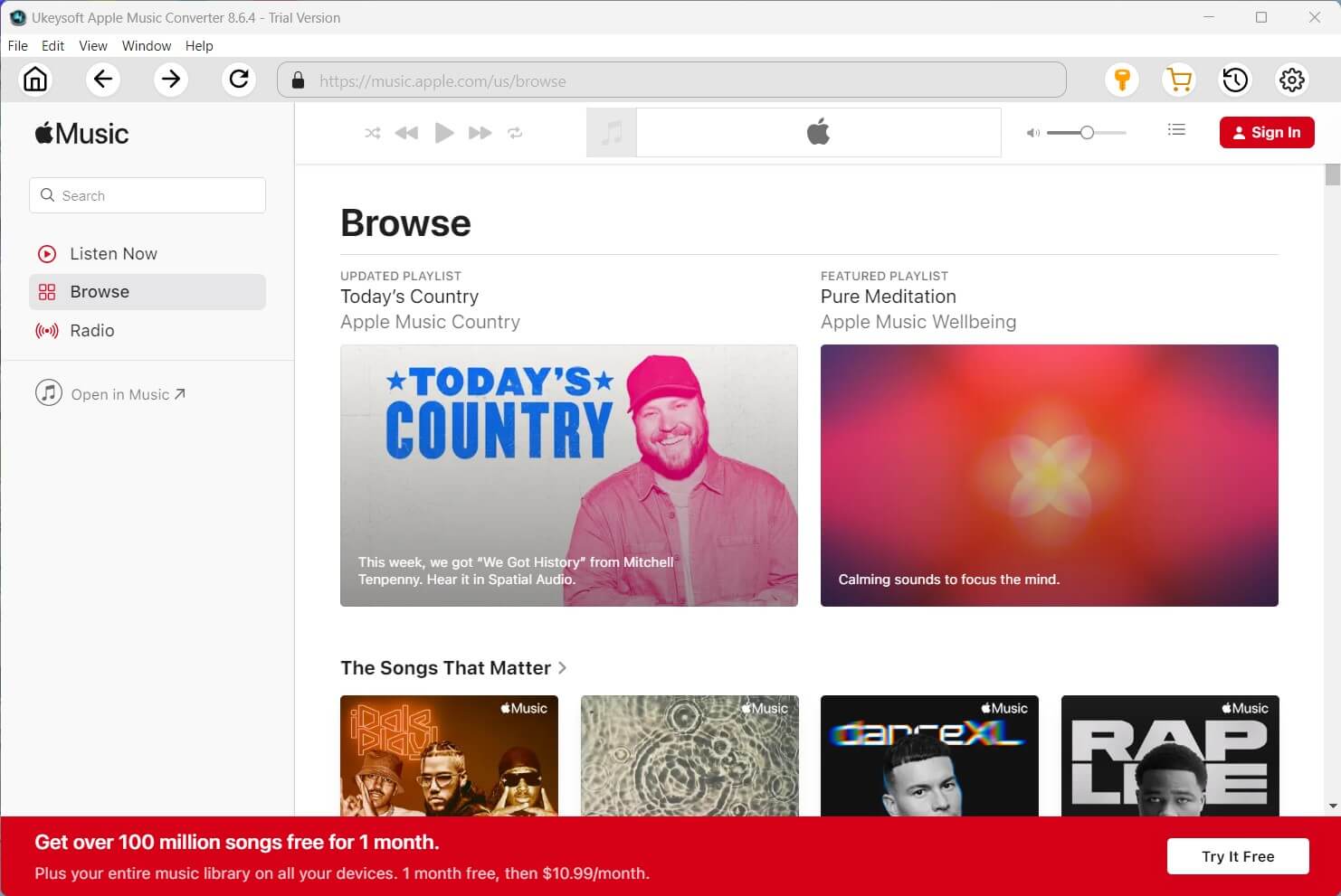 launch apple music Converter