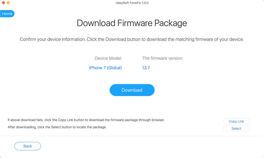 download firmware package mac