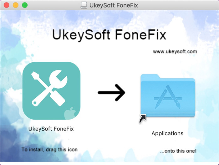 install ukeysoft fonefix mac