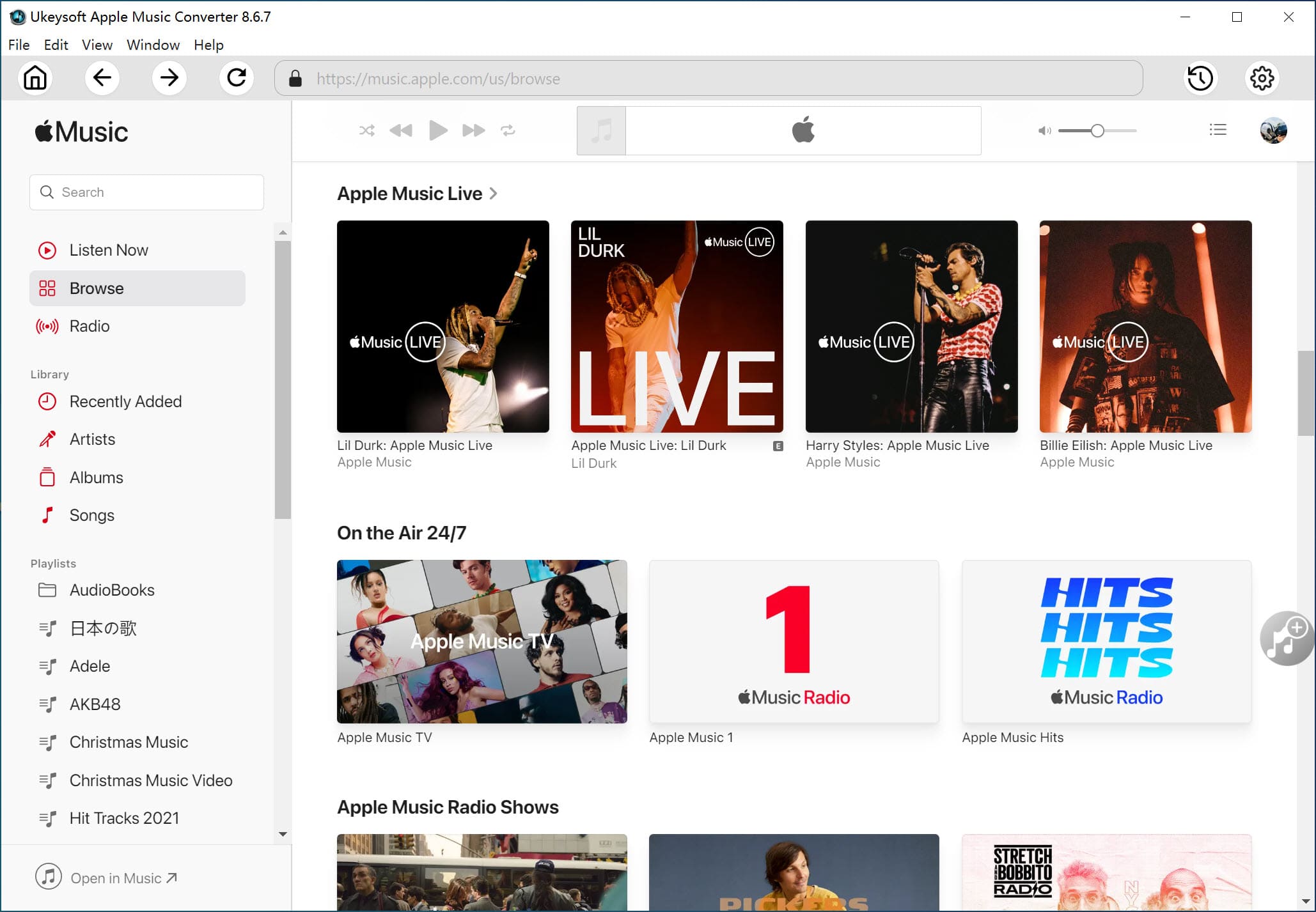 launch Apple Music Converter