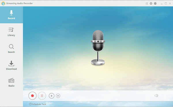 streaming audio recorder