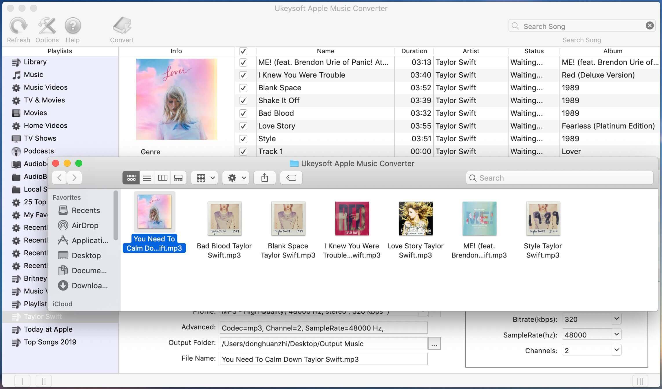 Apple Music MP3 file