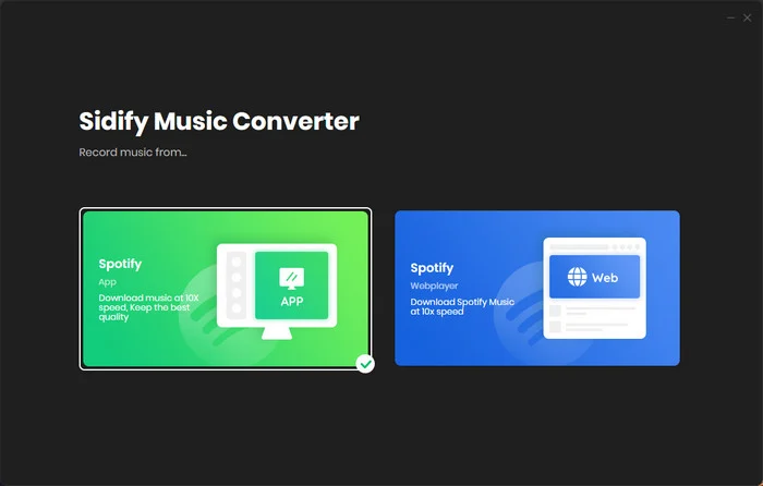 best spotify music downloader - sidify music converter