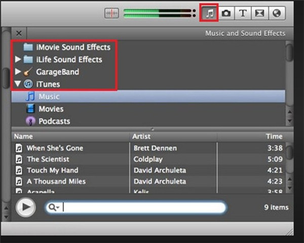 how to use spotify premium music for imovie