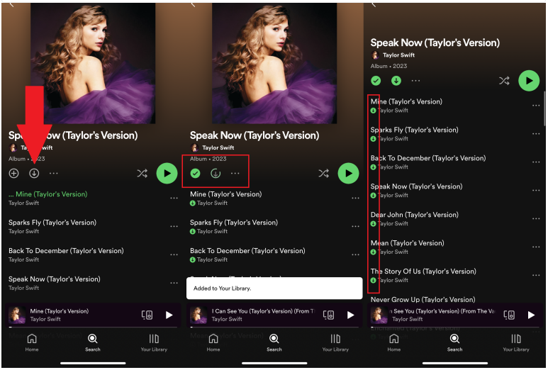 download spotify songs on phone