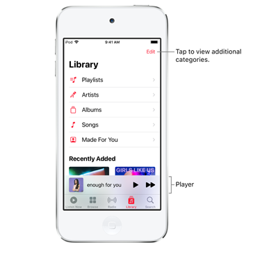 play apple music on ipod touch