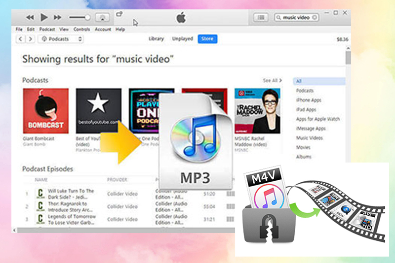convert iTunes Video to MP3