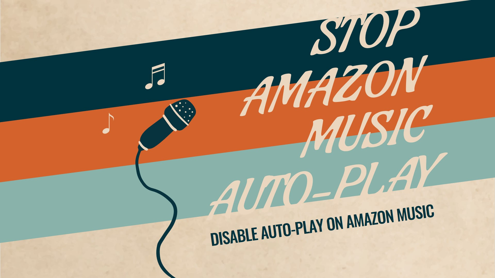 stop Amazon Music Autoplay