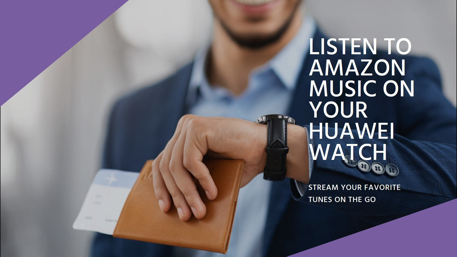 Play Amazon Music on Huawei Watch