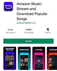 install Amazon Music app on Android