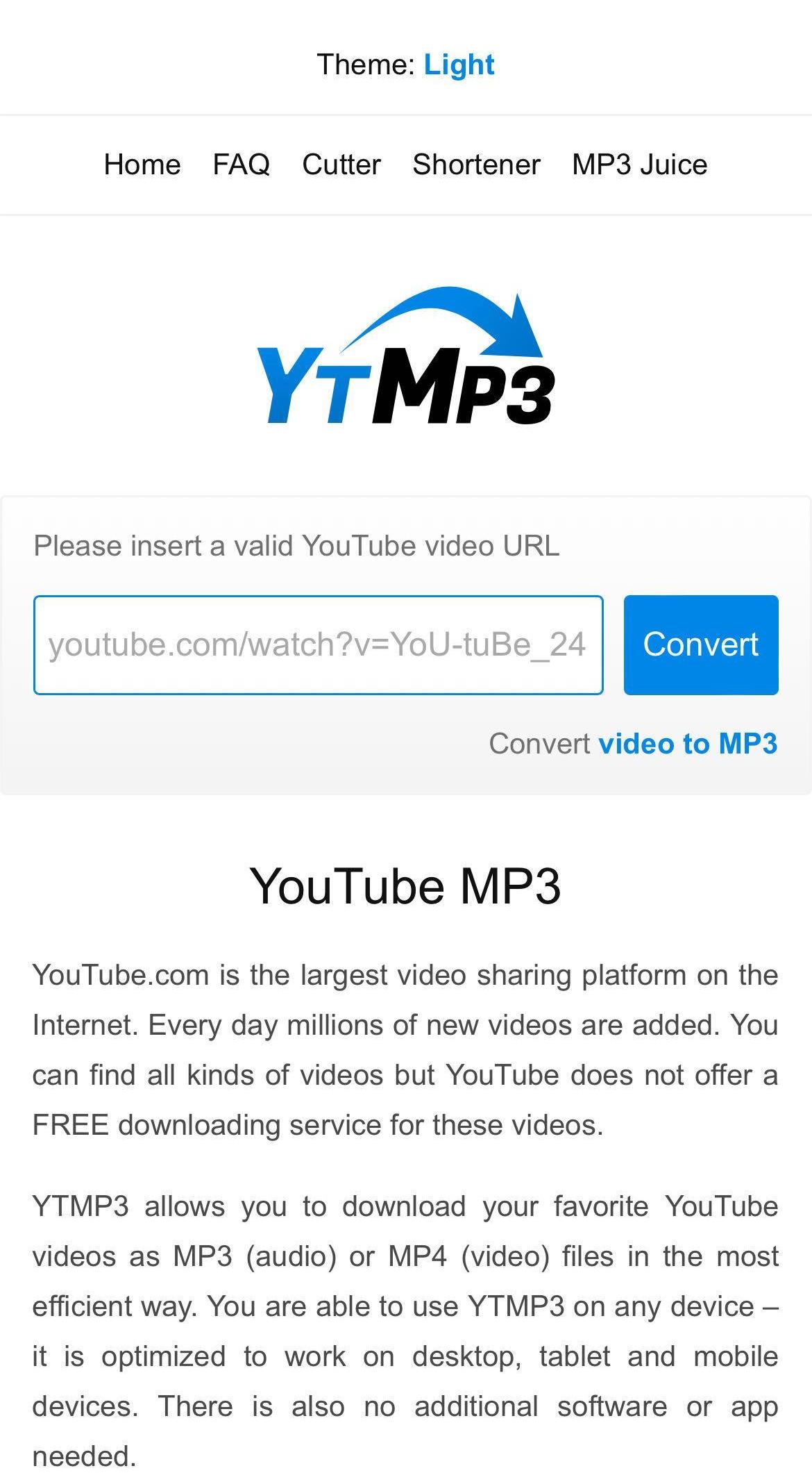 download youtube music to mp3 online