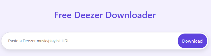 download Deezer music to MP3 for free