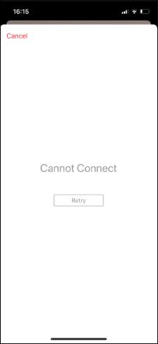 apple music can't connect