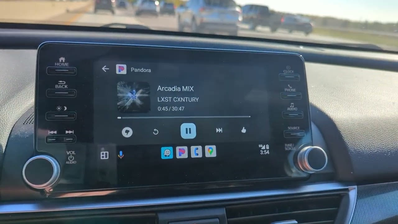 play Pandora in car via Android Auto