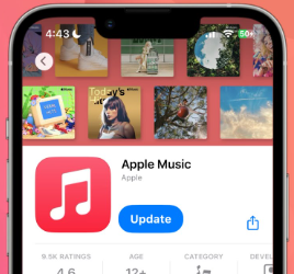 update Apple Music app