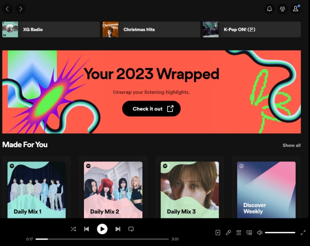 view spotify wrapped on desktop