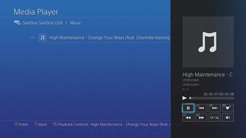 play spotify on playstation offline