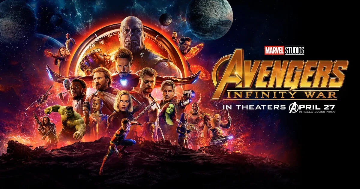 highest-grossing films - Top 6 Avengers Infinity War